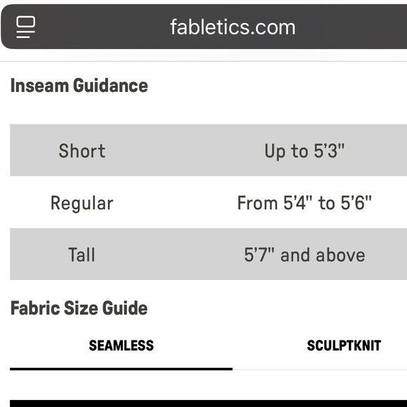 Fabletics Define PowerHold Split Hem Legging Black HighWaist- Size M, Short NWT - Picture 11 of 15